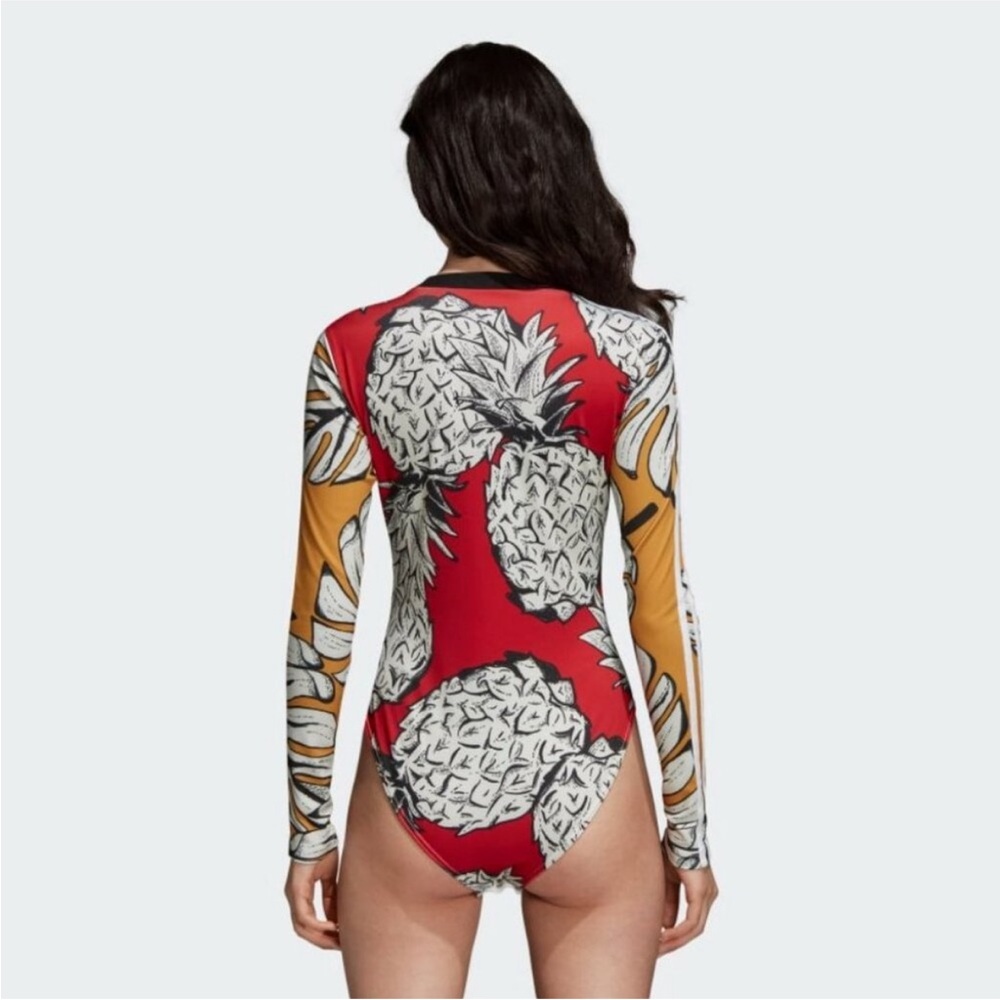 Adidas x Farm Rio Brazilian patterned bodysuit - Picture 3 of 11